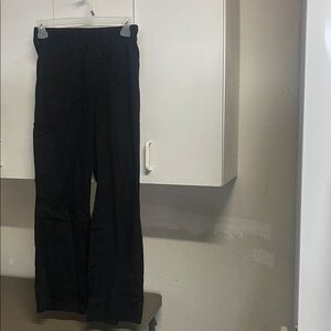Black Wide-Leg Pants